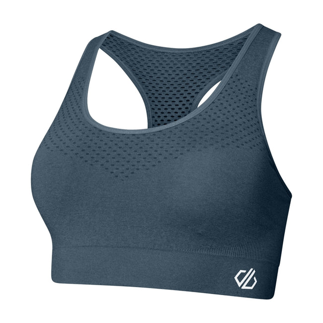 Orion Grey - Side - Dare 2b Womens-Ladies Dont Sweat It Sports Bra