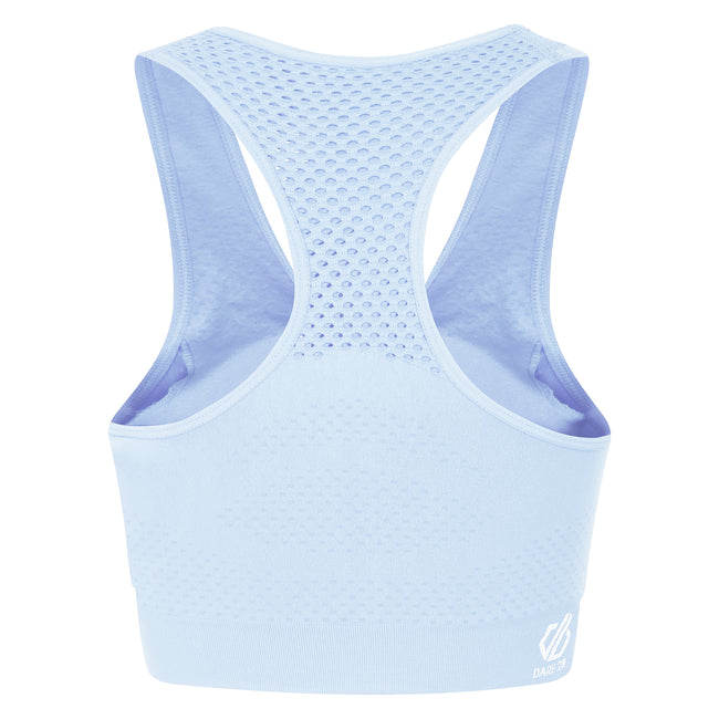 Quiet Blue - Back - Dare 2b Womens-Ladies Dont Sweat It Sports Bra