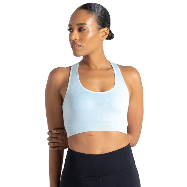 Quiet Blue - Lifestyle - Dare 2b Womens-Ladies Dont Sweat It Sports Bra