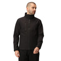 Black - Side - Regatta Professional Mens 3 Layer Soft Shell Jacket