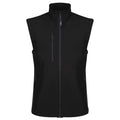 Black - Front - Regatta Professional Mens Softshell Recycled Body Warmer