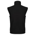 Black - Back - Regatta Professional Mens Softshell Recycled Body Warmer