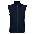 Navy - Front - Regatta Professional Mens Softshell Recycled Body Warmer