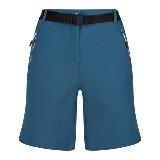 Moroccan Blue - Front - Regatta Womens-Ladies Xert III Stretch Shorts