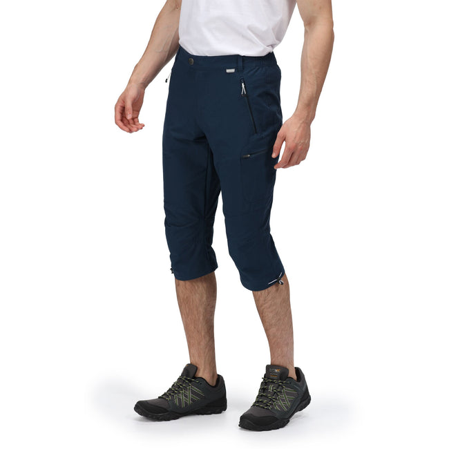 Moonlight Denim - Side - Regatta Mens Highton Capri Trousers