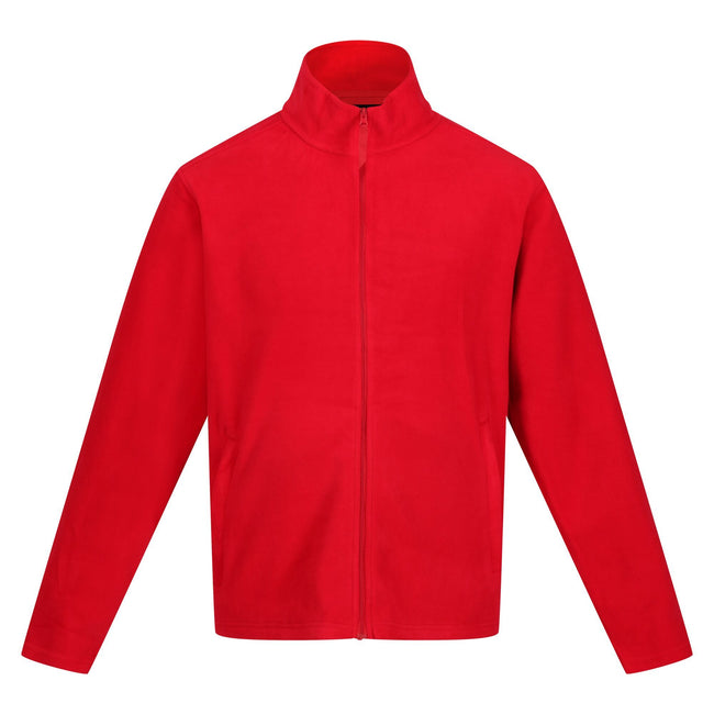 Red - Front - Regatta Professional Mens Microfleece Jacket