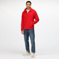 Red - Back - Regatta Mens Classic Microfleece Jacket