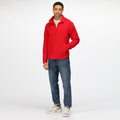 Red - Back - Regatta Professional Mens Microfleece Jacket