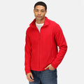 Red - Side - Regatta Mens Classic Microfleece Jacket