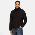 Black - Side - Regatta Professional Mens Microfleece Jacket