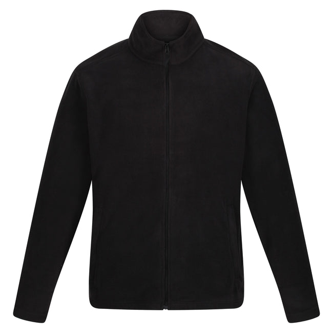 Black - Front - Regatta Professional Mens Microfleece Jacket