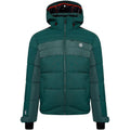Forest Green-Fern - Front - Dare 2B Mens Denote Waterproof Ski Jacket