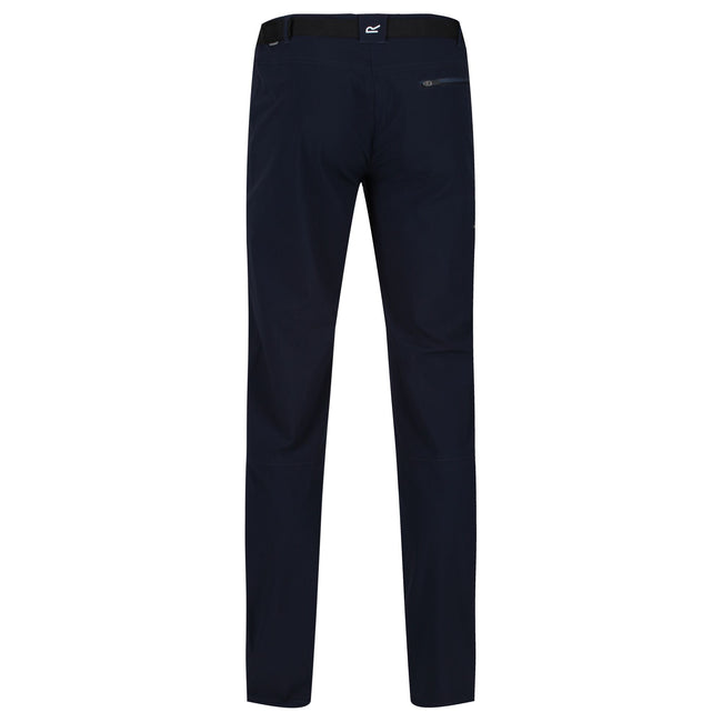 Navy - Back - Regatta Mens Xert III Trousers