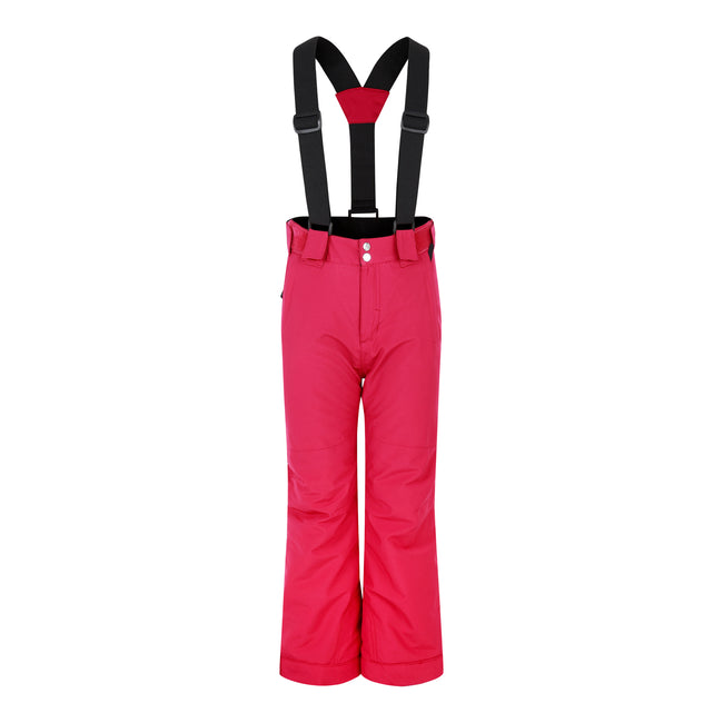 Berry Pink - Front - Dare 2B Childrens-Kids Outmove II Ski Trousers
