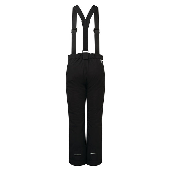 Black - Back - Dare 2B Childrens-Kids Outmove II Ski Trousers