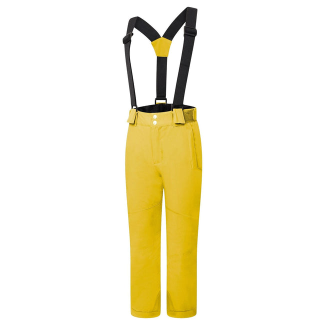 Antique Moss - Side - Dare 2B Childrens-Kids Outmove II Ski Trousers