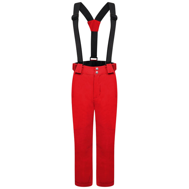 Danger Red - Front - Dare 2B Childrens-Kids Outmove II Ski Trousers