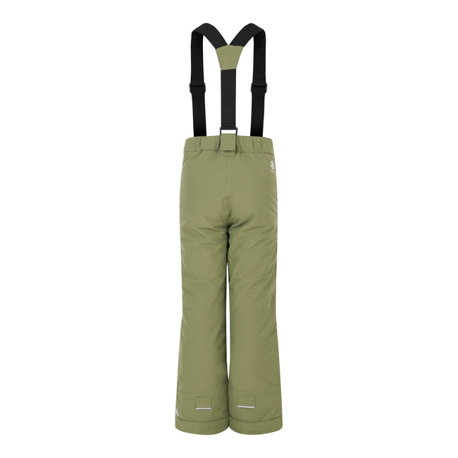 Olivine Green - Back - Dare 2B Childrens-Kids Outmove II Ski Trousers
