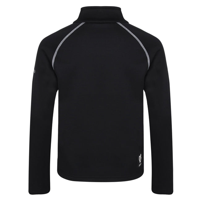 Black - Close up - Dare 2B Childrens-Kids Consist II Thermal Top