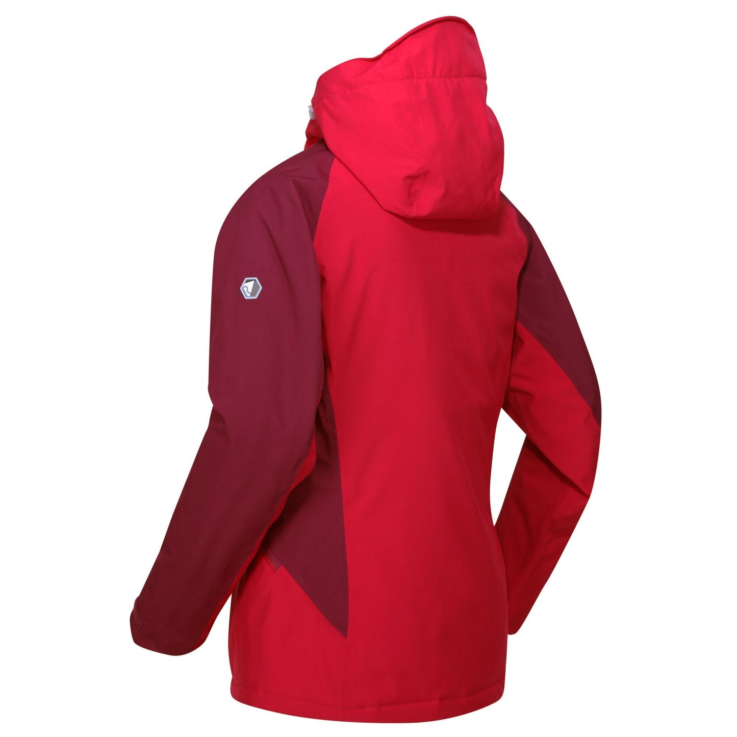 Dark Cerise-Purple Potion - Close up - Regatta Womens-Ladies Highton Waterproof Padded Jacket