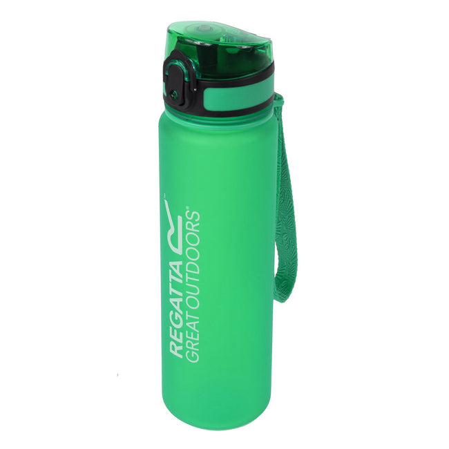 Green - Front - Regatta Great Outdoors 0.6L Tritan Drinks Flip Flask
