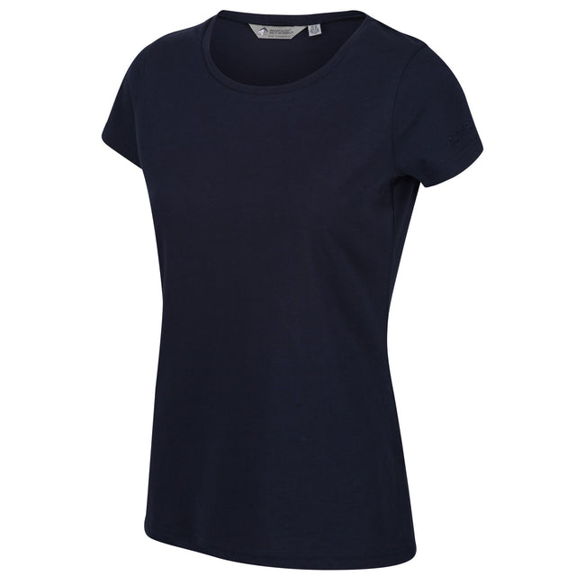 Navy - Pack Shot - Regatta Womens-Ladies Carlie T-Shirt