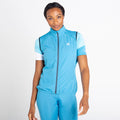 Capri Blue - Close up - Dare 2B Womens-Ladies Rebound Jacket