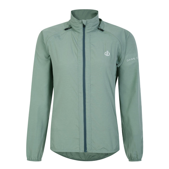 Lilypad Green - Front - Dare 2B Womens-Ladies Rebound Jacket