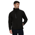 Black - Side - Regatta Professional Mens Soft Shell Jacket