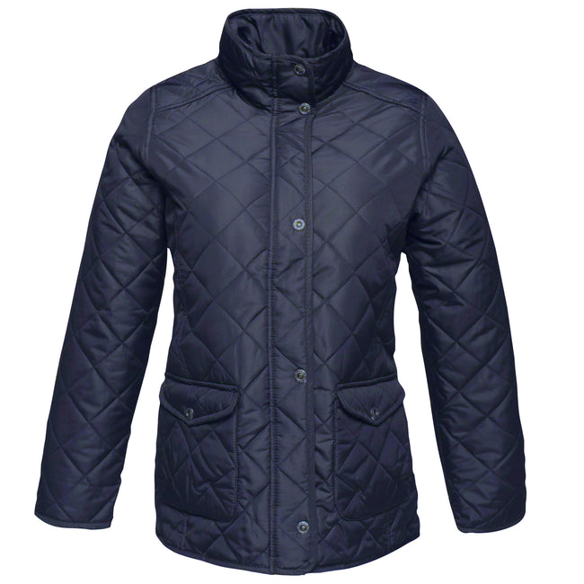 Navy - Front - Regatta Professional Womens-Ladies Quilted Jacket