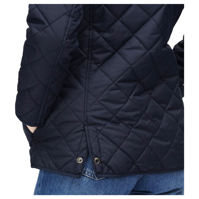 Navy - Back - Regatta Professional Womens-Ladies Quilted Jacket