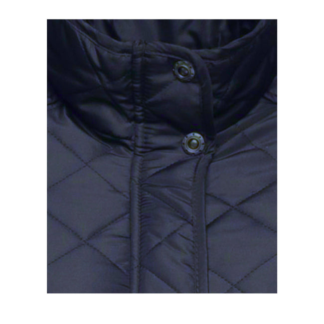 Navy - Side - Regatta Professional Womens-Ladies Quilted Jacket