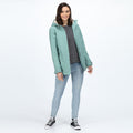 Ivy Moss - Back - Regatta Womens-Ladies Bergonia II Hooded Waterproof Jacket