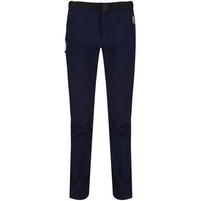 Navy - Front - Regatta Mens Xert III Stretch Trousers