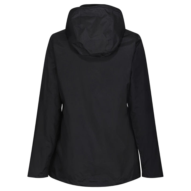 Black - Back - Regatta Professional Womens-Ladies Waterproof Jacket