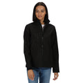 Black - Back - Regatta Professional Womens-Ladies 3 Layer Membrane Soft Shell Jacket