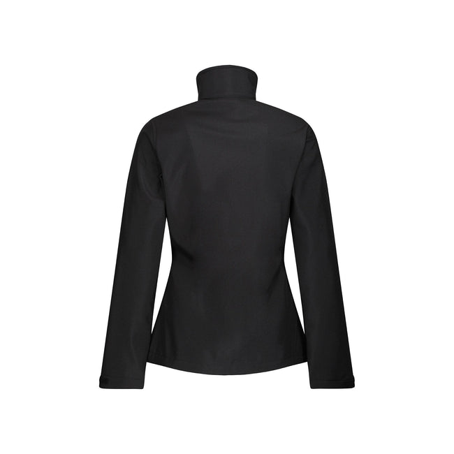 Black - Side - Regatta Professional Womens-Ladies 3 Layer Membrane Soft Shell Jacket