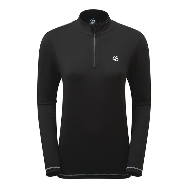 Black - Front - Dare 2B Womens-Ladies Lowline II Midlayer