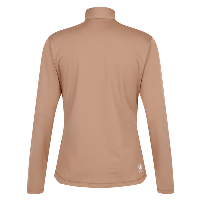 Beige - Back - Dare 2B Womens-Ladies Lowline II Midlayer