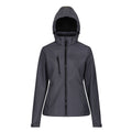 Seal Grey-Black - Front - Regatta Professional Womens-Ladies 3 Layer Membrane Soft Shell Jacket