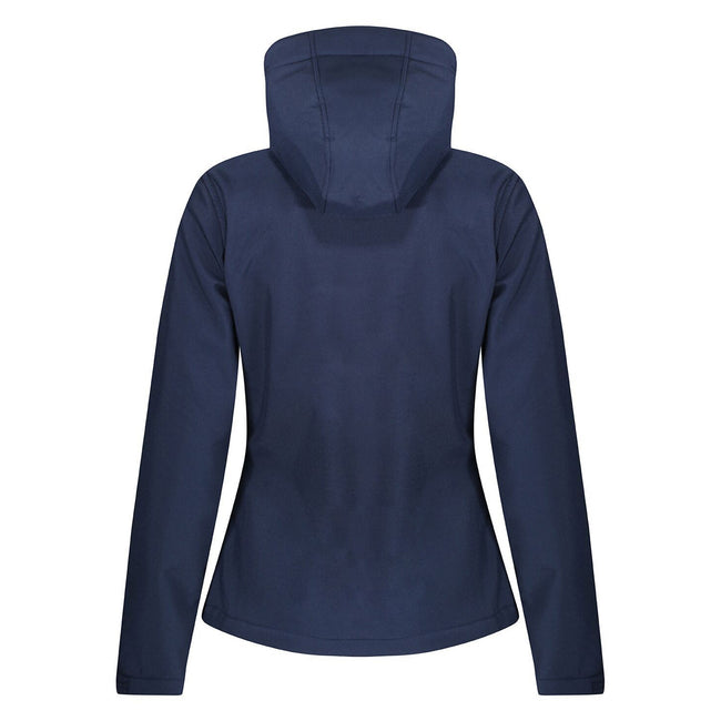 Navy - Back - Regatta Professional Womens-Ladies 3 Layer Membrane Soft Shell Jacket