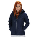Navy - Side - Regatta Professional Womens-Ladies 3 Layer Membrane Soft Shell Jacket