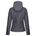 Seal Grey-Black - Back - Regatta Professional Womens-Ladies 3 Layer Membrane Soft Shell Jacket