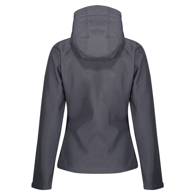 Seal Grey-Black - Back - Regatta Professional Womens-Ladies 3 Layer Membrane Soft Shell Jacket