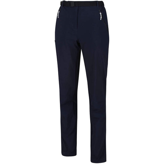Navy - Front - Regatta Womens-Ladies Xert III Stretch Active Trousers