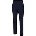 Navy - Front - Regatta Womens-Ladies Xert III Stretch Active Trousers