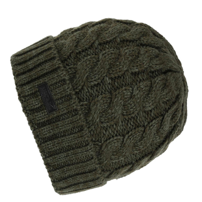 Dark Khaki - Side - Regatta Mens Harrell III Winter Hat