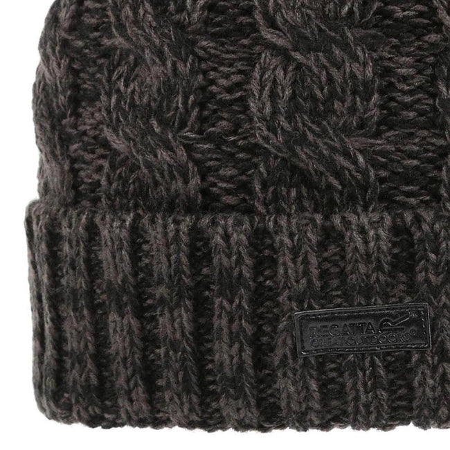 Black - Back - Regatta Mens Harrell III Winter Hat