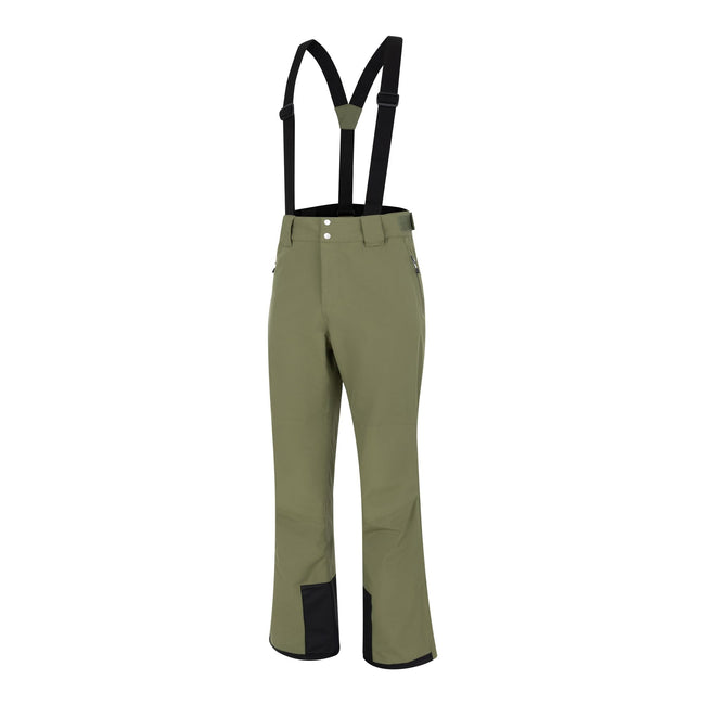 Olivine Green - Side - Dare 2B Mens Achieve II Ski Trousers