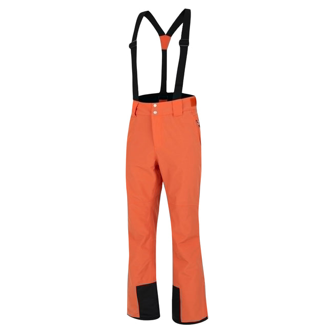 Orange Rust - Side - Dare 2B Mens Achieve II Ski Trousers